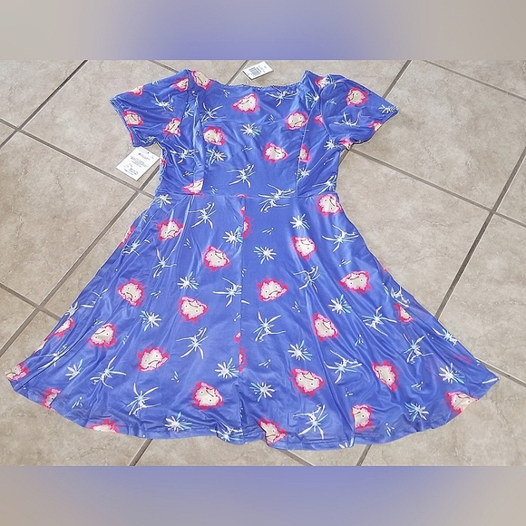 Her Universe Studio Ghibli Howl's Moving Castle Calcifer Dress (Large) - Picture 2 of 3